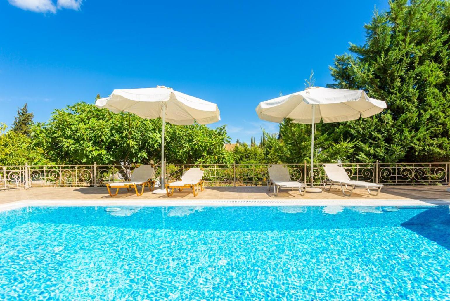 Villa Golden Tiara Agioi Deka  Exteriér fotografie