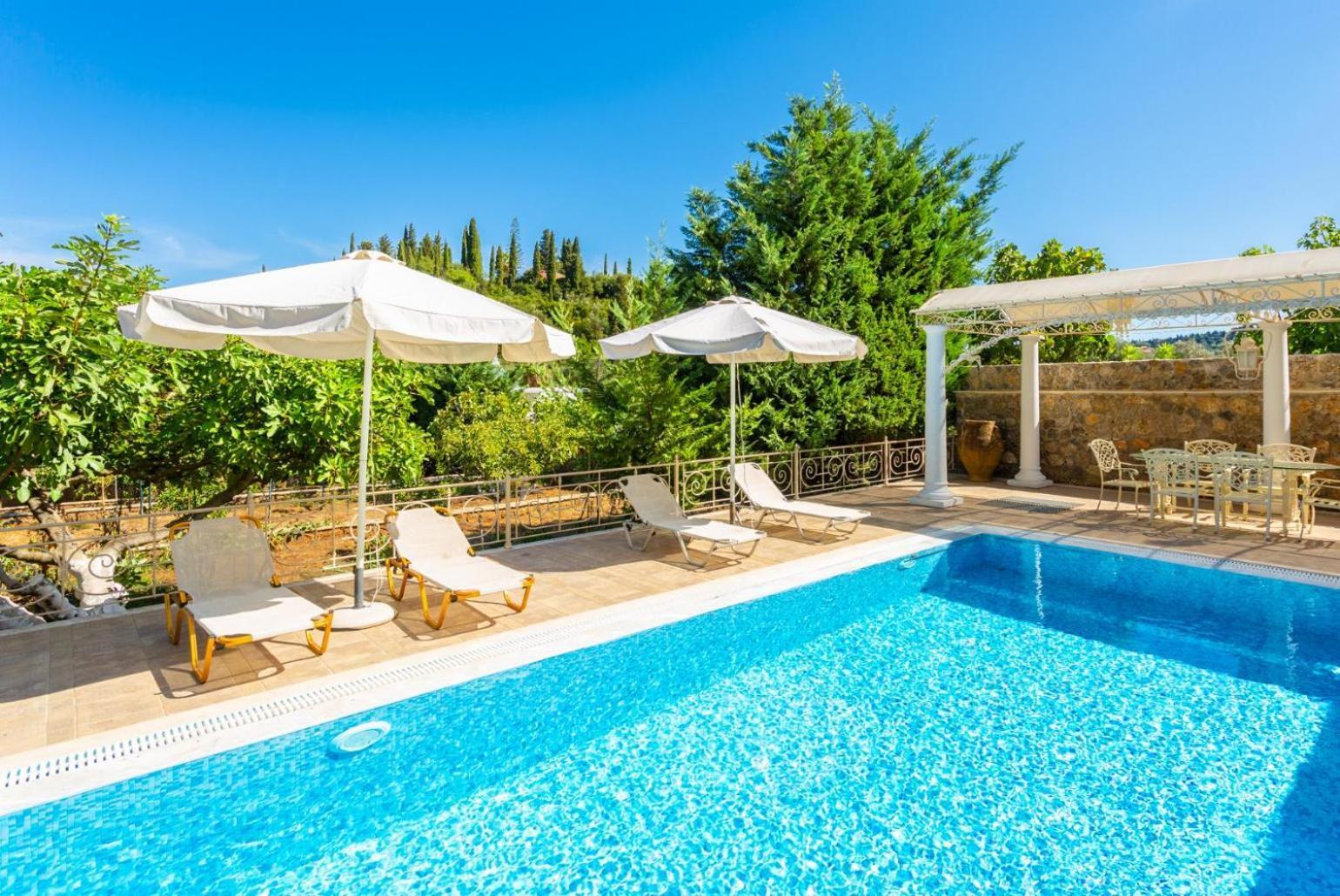 Villa Golden Tiara Agioi Deka  Exteriér fotografie